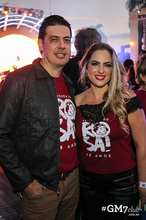 Marinho e Érika Pereira (Foto: Guilherme Gongra)