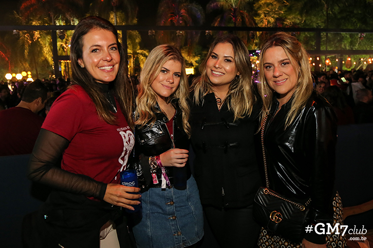 Marina Almeida, Manu Carvalho, FLávia Colnaghi e Ju Barbeiro (Foto: Guilherme Gongra)