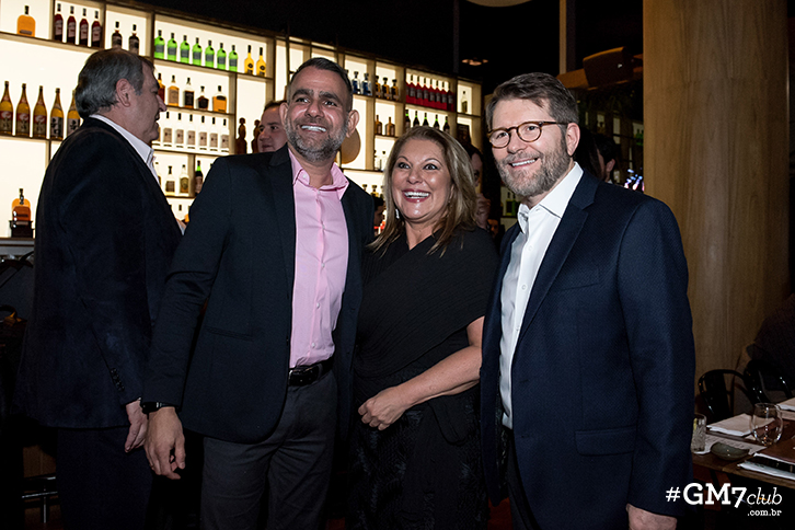 Felipe Kotait, Antonia Maria Zogaeb e Agricio Crespo (Foto: Guilherme Gongra)