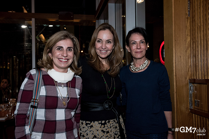 Ana Paula Lockma, Gizela Rodrigues e Maria Ines Targa (Foto: Guilherme Gongra)