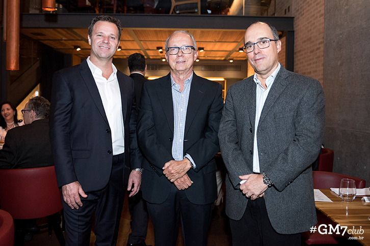 Ricardo Cappucci, Boni Coutinho Nogueira e Toni Coutinho Nogueira (Foto: Guilherme Gongra)