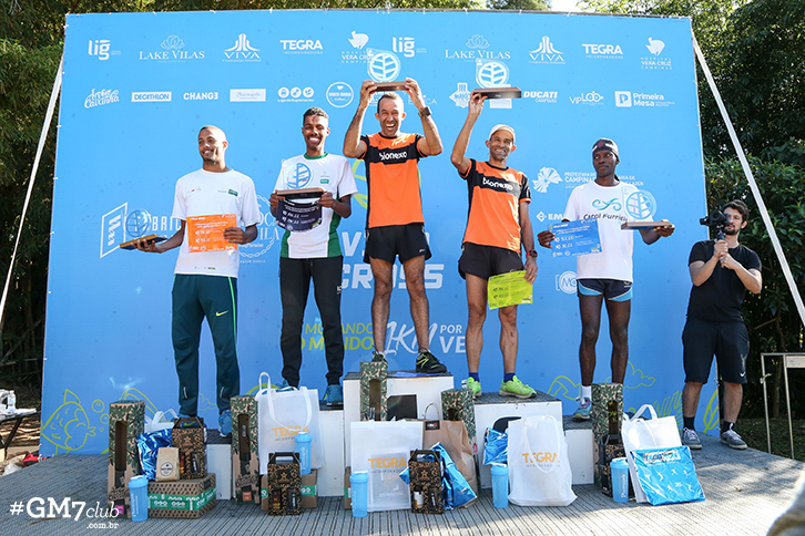 Premiação da categoria masculina (Foto: Guilherme Gongra)