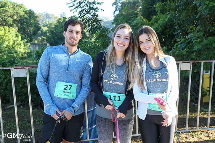 Eduardo Fraga, Maria Clara Bacarat e Bárbara Pozitel (Foto: Guilherme Gongra)