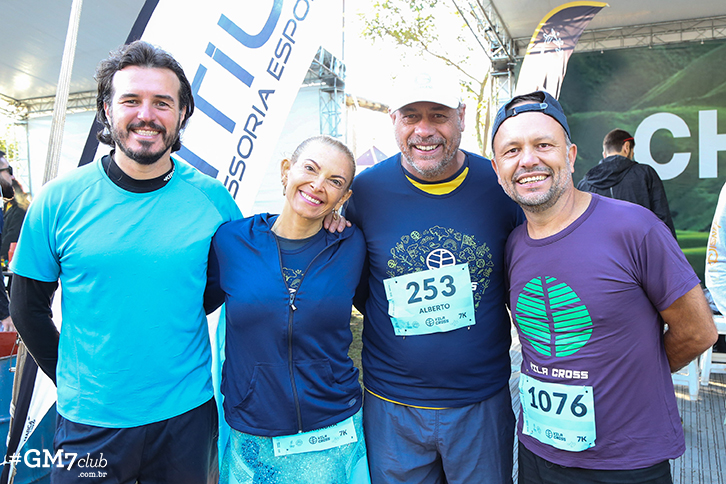 Eros Vizel, Alexandra Caprioli, Alberto Fontolan e Flávio Botelho (Foto: Guilherme Gongra)