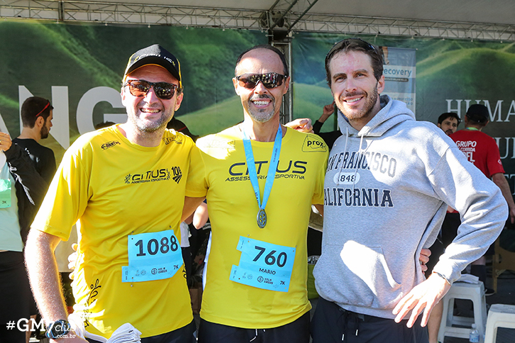 Flávio Mendes, Mário Ricci e Bruno Lazaretti (Foto: Guilherme Gongra)