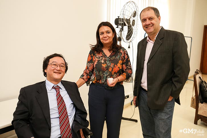 Francisco Ono, Inês Ono e Nelson Alonso (Foto: Guilherme Gongra)