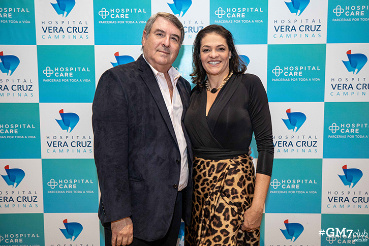 Gustavo e Adriana Carvalho (Foto: Matheus Campos)