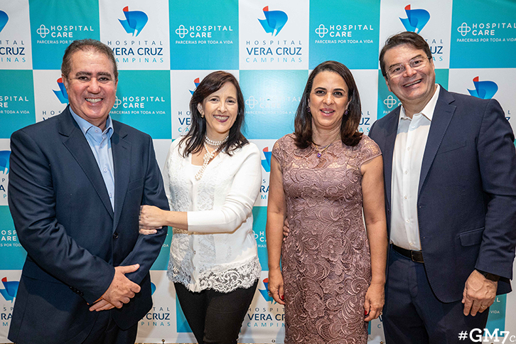 Jonas Donizette, Sandra Ciocci Mariliz Blun e Erickson Blun (Foto: Matheus Campos)