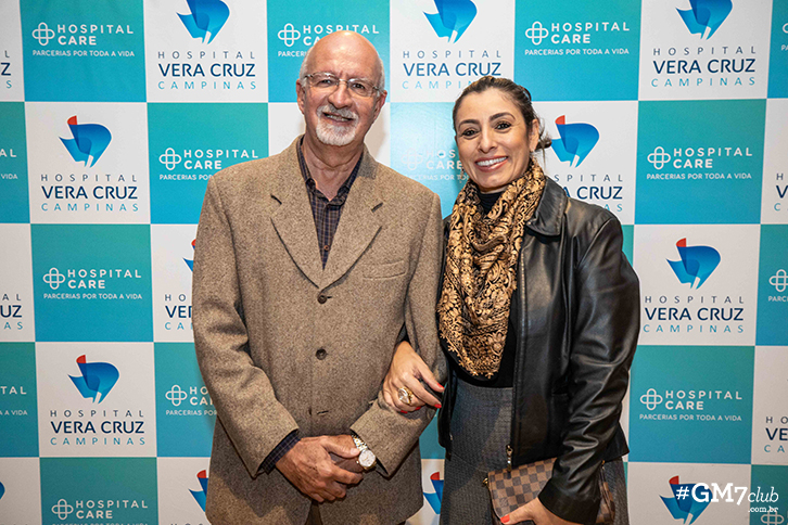 José Carneiro de Campos e Roberta Rolim (Foto: Matheus Campos)