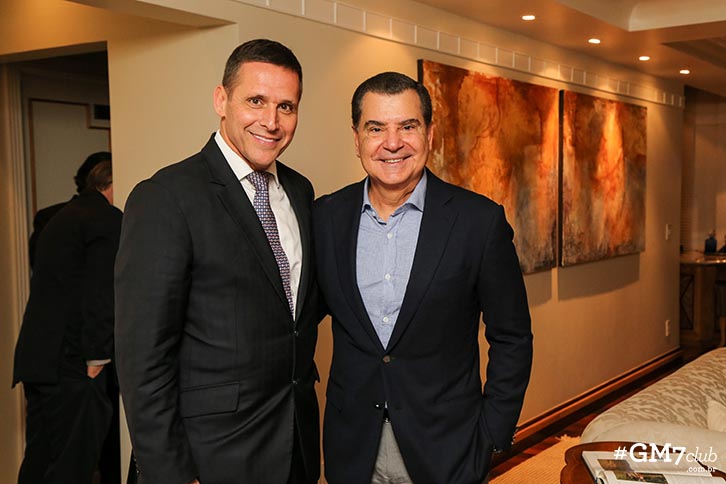Fernando Capez e Juan Quirós (Foto: Guilherme Gongra)