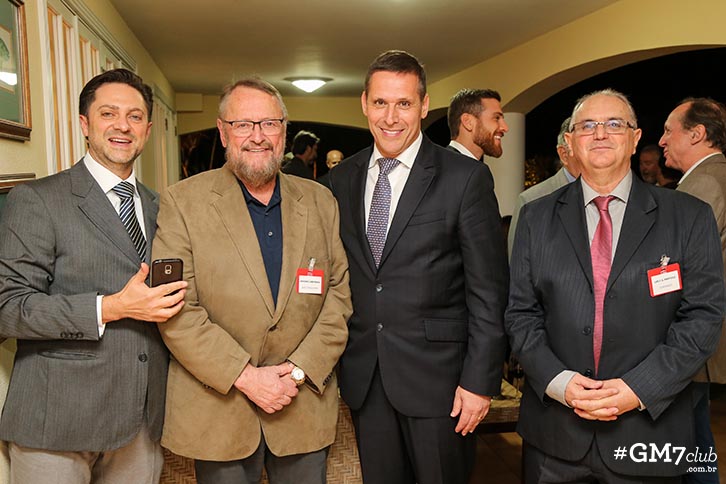 Antonio Mesquita, Antonio Carbonari, Fernando Capez e Luís Marcucci (Foto: Guilherme Gongra)