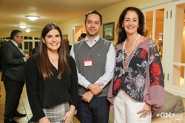 Fernanda Baioco, Daniel Cunha e Juliana Figliolia (Foto: Guilherme Gongra)