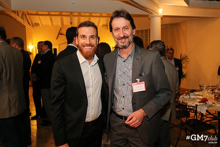 Maurício Geoffroy e Gilson Pichioli (Foto: Guilherme Gongra)