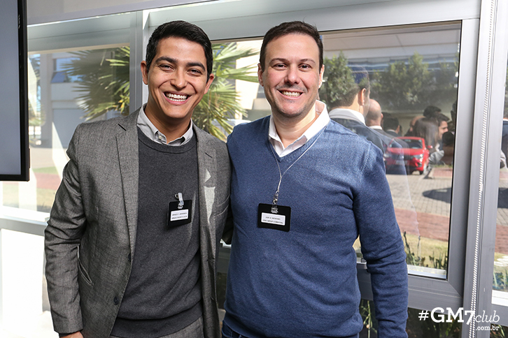 Arnaldo Jaramiqueli e Alex Monteiro (Foto: Guilherme Gongra)