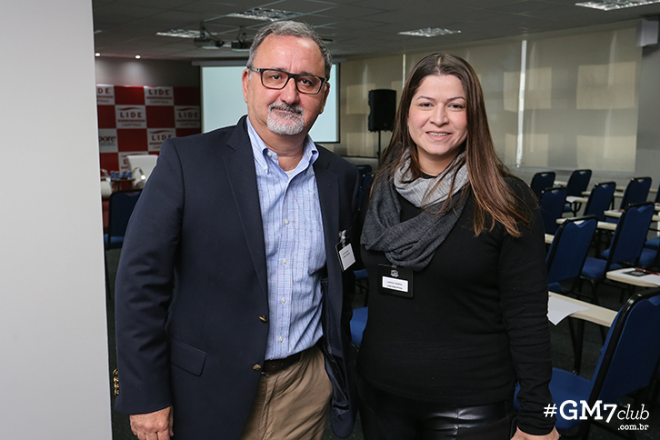 Guilhermo Bloj e Larissa Campos (Foto: Guilherme Gongra)