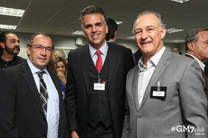 João Rodrigues, Gustavo Reis e Fernando Penazzo (Foto: Guilherme Gongra)