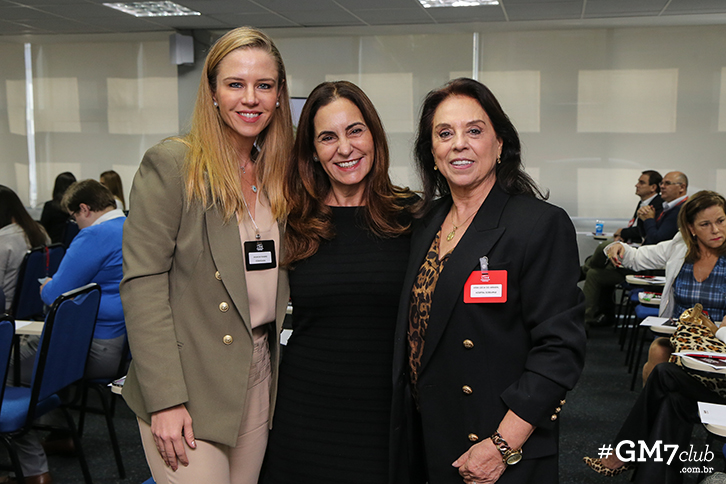 Amanda Magno, Silvia Quirós e Vera Raposo do Amaral (Foto: Guilherme Gongra)