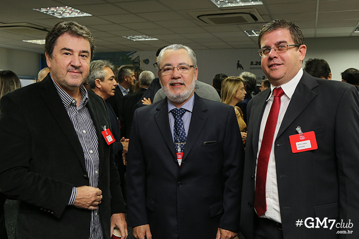 Jader Luvison, Aderbal Bergo e Oswaldo Sabattini Junior (Foto: Guilherme Gongra)