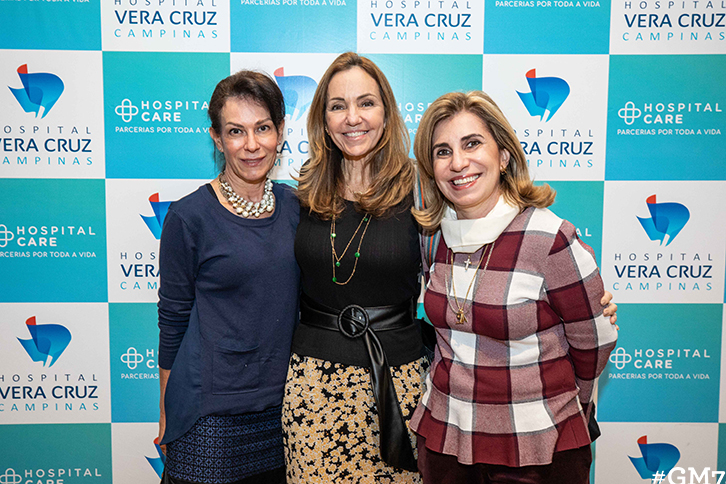 Maria Inês Targa, Gisella Rodrigues Moraes e Ana Paula Lockmann (Foto: Matheus Campos)
