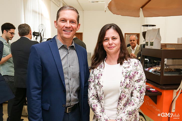 Rogério Eduardo Bazi e Alessandra Borin (Foto: Guilherme Gongra)