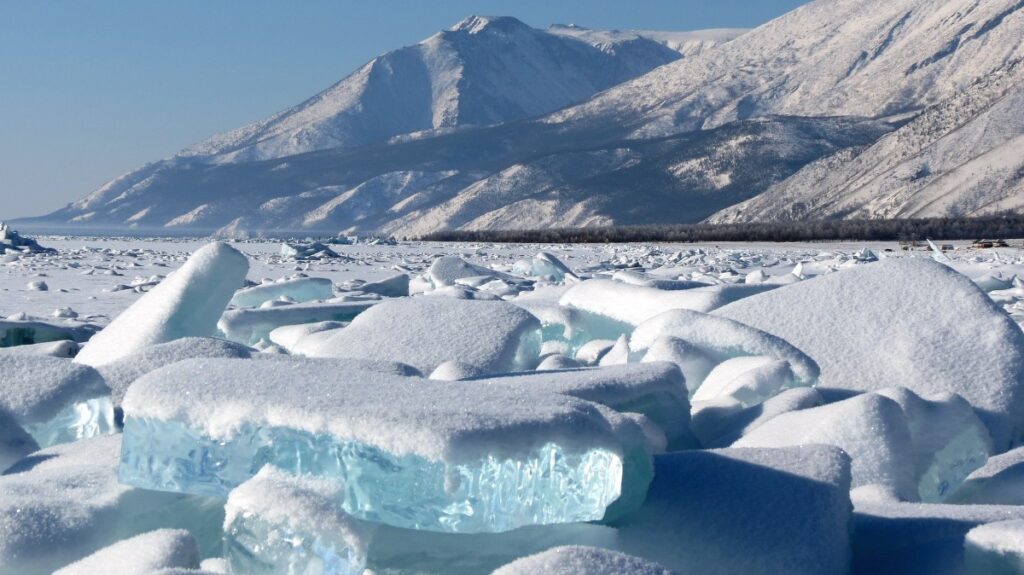 Lago Baikal, na Rússia (Foto: Divulgação)