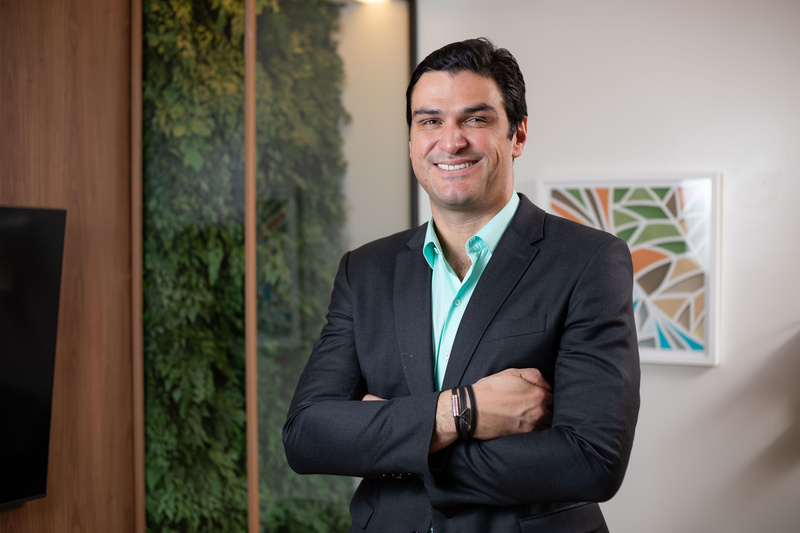 Crédito Matheus Campos Legenda: Dr. Gabriel Redondano, diretor-presidente do Grupo Care Anestesia