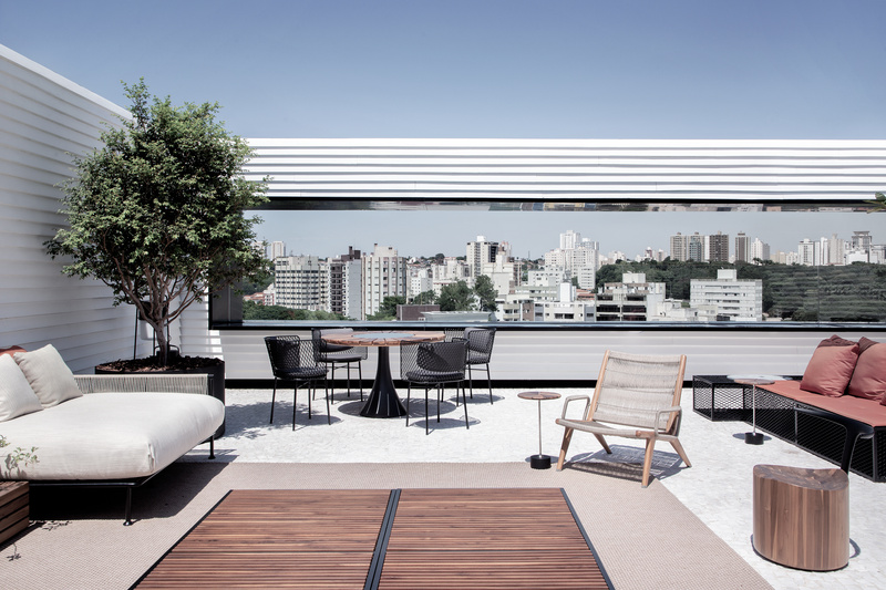 Vista do Rooftop. Crédito: Denilson Machado