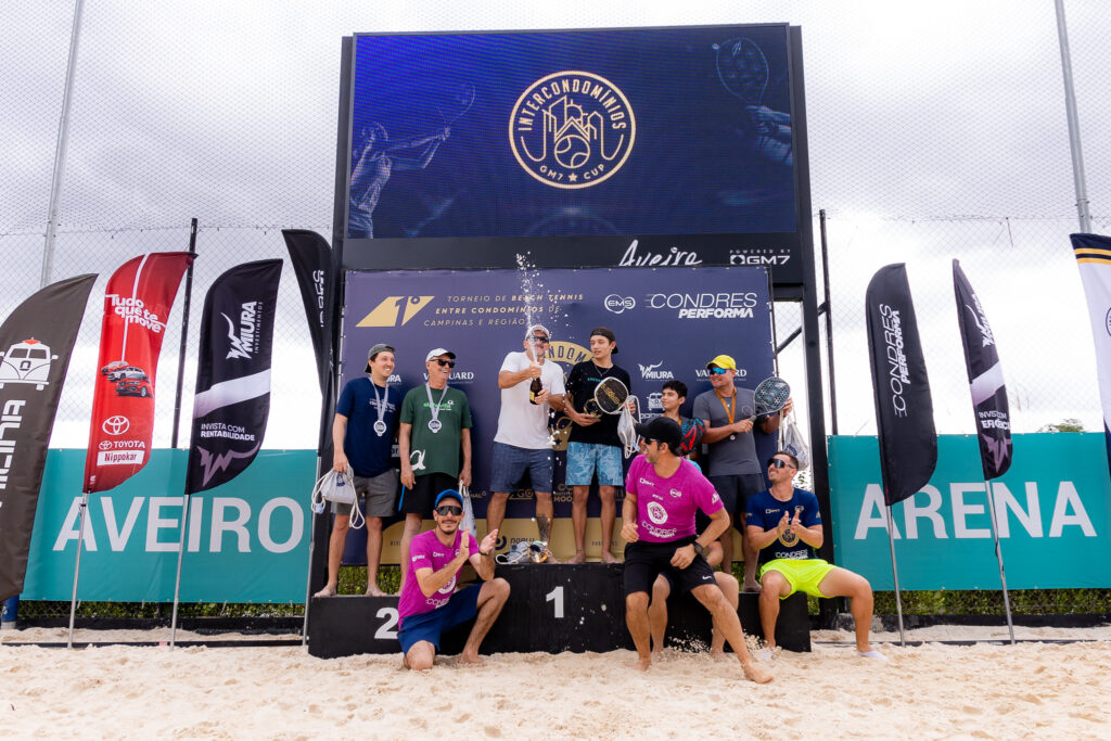 Primeiro torneio de beach tennis entre condomínios caiu no gosto público — foto 1