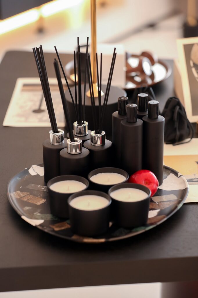 Velas, aromatizadores e difusores. Foto: Divulgação