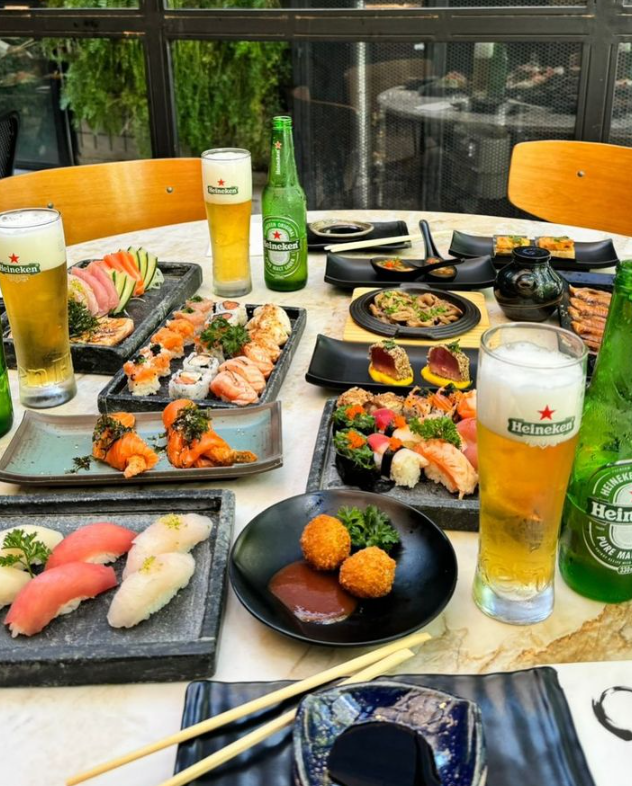 Heineken será servida à vontade, das 18h às 20h
