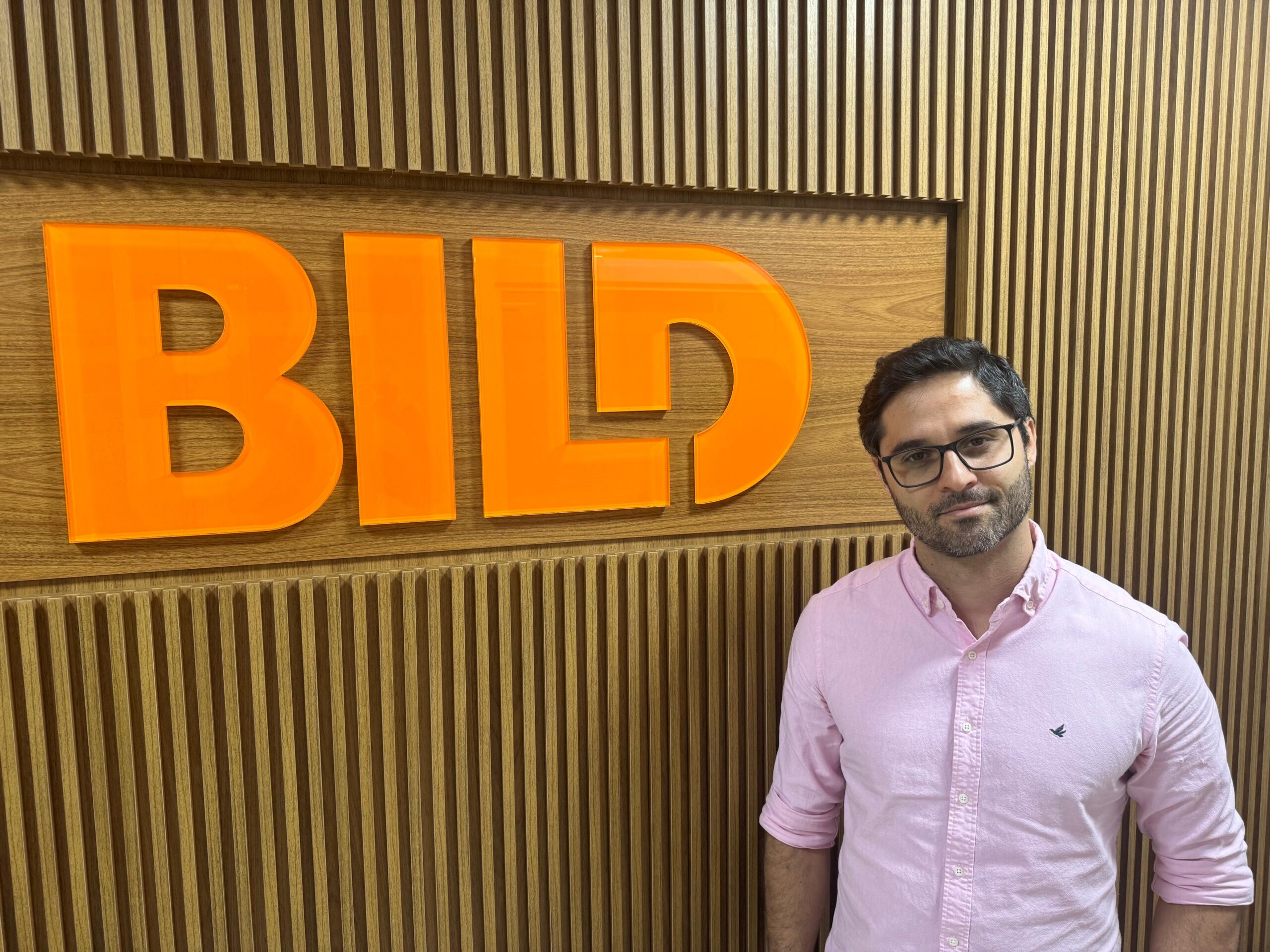 O gerente regional da Bild em Campinas, Guilherme Brianti, na sede Cambuí