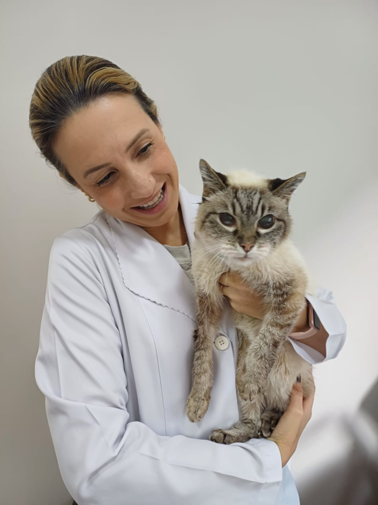 Lilian Stefanoni Ferreira Blumer, especializada em nefrologia de cães e gatos no Hospital Veterinário Taquaral - HVT (Crédito: Divulgação)