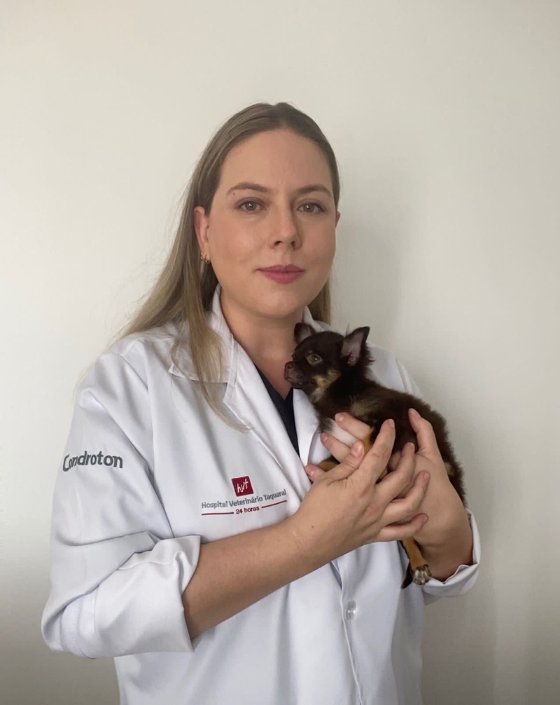 Veterinária Eliane Benati, do HVT (Crédito: Divulgação)