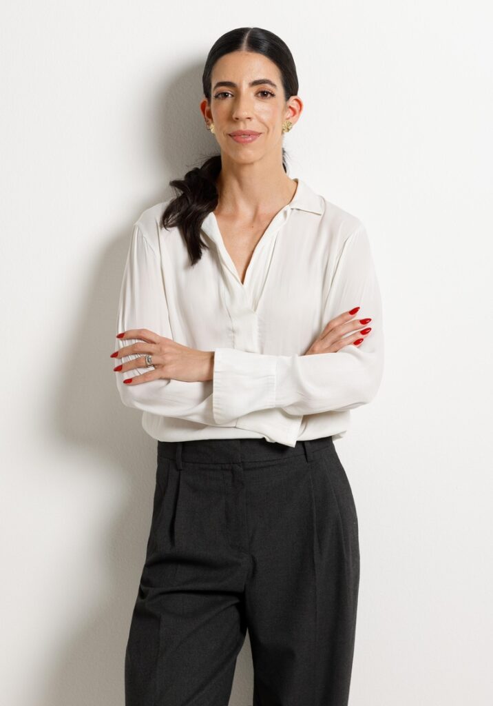 Natalia Zakia, sócia e diretora criativa de marca esportiva: “Rotina de autocuidado não é luxo, é estratégia” (Crédito: Amaury Simões)
