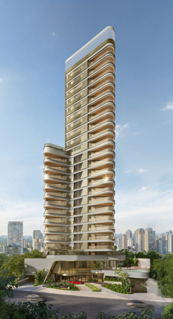 Torre do Plaenge Design by Pininfarina em Campinas (Crédito: Divulgação)