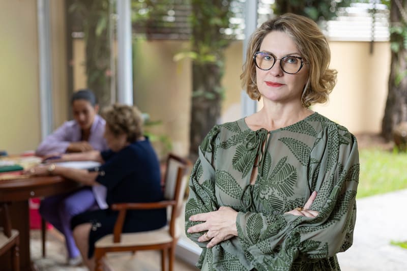 Daniele Chaves, fisioterapeuta e diretora da Palliative Care (Crédito: Matheus Campos)